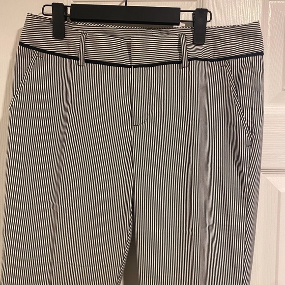 Banana Republic Martin Fit Striped Pants Size 8 - Picture 2 of 10